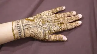 Latest Full Hand Mehndi Design | Clean & Detailed Henna Art