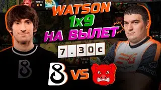 ГЕНИАЛЬНАЯ ИГРА ОТ WATSON В ВАЖНОМ МАТЧЕ | B8 vs Spider Pigzs D2CL Season 3