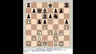 Fruit 2.3.3f против Stockfish 17.1 | Ферзевая пешка: защита Олд Бенони #шахматы