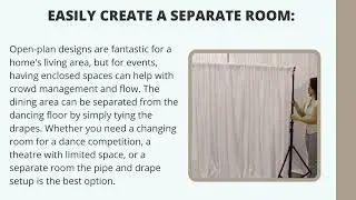 Best Pipe And Drape In Miami Florida | Transform Your Event | Drapeworks