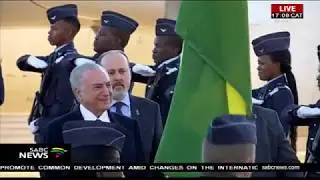 Brazil President Michel Temer arrives in SA for BRICS Summit