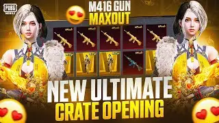 😱NEW M416 AND ULTIMATE SPIN CRATE OPENING MAXOUT