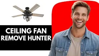How To Remove A Hunter Ceiling Fan With No Screws