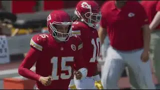 Madden NFL 24 Cardinals VS Chiefs Gameplay PS5 (4K UHD)