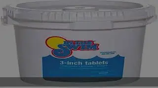 In The Swim 3 Inch Stabilized Chlorine Tablets for Sanitizing Swimming Pools - Individually Wrapped