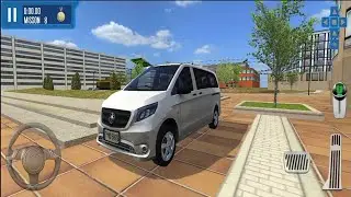 City Driver Roof Parking Challenge; MPV Driving simulator -Gameplay