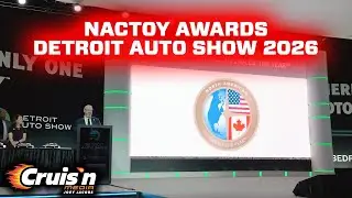 NACTOY Award Winners - Detroit Auto Show 2026 // Cruis'n Media