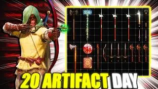 We ACCIDENTALLY did an Artifact Speedrun Day - Dark and Darker