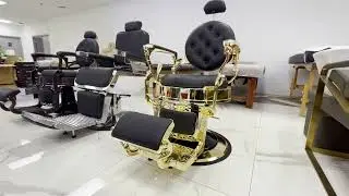 Golden Salon Barber Facial Stylish Chair