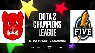 SPigzs vs F5 | 19.08 | Dota 2 Champions League 2021
