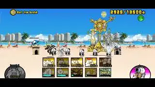 Summer Break Cats: Paradise - Start from Scratch Battle Cats 