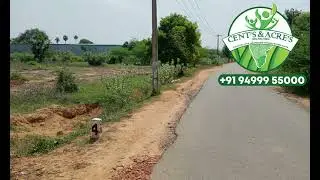 Industrial property for sale -21 + Acres- Rate-85L per Acre- Vayaloor- sriperumbudur- Arrakkonam