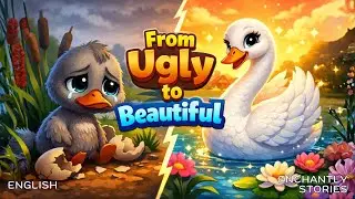 The Ugly Duckling 🦆 | Kids Bedtime Story | Moral Story for Children