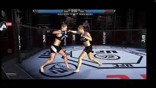 UFC holly holm tough girl undefeated in UFC EA sport