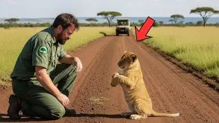 The Cub Who Stopped a Man and Begged For Help— Where Compassion Met the Wild And Changed Everything.