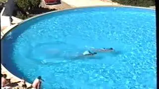 1997 05 Minorca 4 Pool & Road Trip Nat Lee Lynn Geoff Jenny Scott