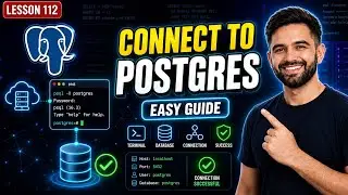 How to Connect to PostgreSQL Database | PostgreSQL Tutorial for Beginners (2026)