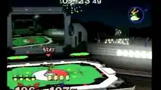 Melee SD Remix 1.0 (Magus420) Captain Falcon vs. Wavebuster (Zelda)