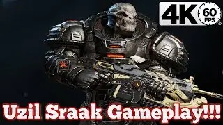 Gears of War 4 : Uzil Sraak Gameplay!!! [4K 60FPS]