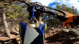 Last Ride Of The Year?  Technical Colorado Singletrack | Sherco SE250