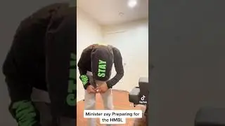 Minister Zay Preparing for the HMBL