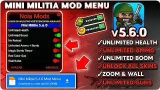 Mini Militia Mod Menu v5.6.0 | Latest VIP Mod 2025 | No Password, No Key | Free Download