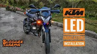 KTM LED Indicators Installation | Replacing Stock Indicators