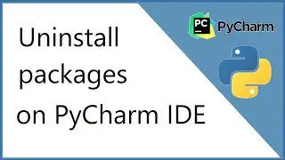 How to uninstall a python package on PyCharm IDE (2021)