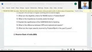 FEDERAL BANK C.A. --2403  QNS THAT MAY BE ASKED PL GPAY RS 615 TO 9003037557 WAPP MATERIALS 2 VIDEOS