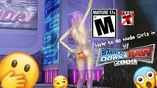 🫦 How to Fully Nude custom Divas (Girls) in WWE SmackDown vs. Raw 2009? (PS3 and Xbox360)