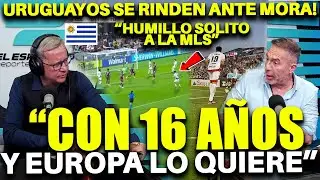 URUGUAYOS SORPRENDIDOS CON GILBERTO MORA: 