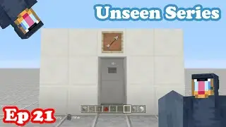 UNSEEN: Minecraft Xbox Redstone Tutorial - Button Trap [Ep 21]