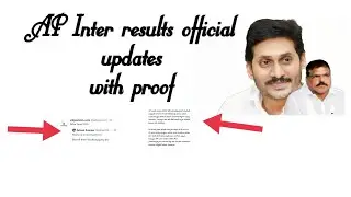 AP Inter results official update with proof