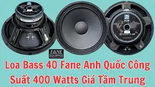 Loa Fane Bass 40 Sovereign 15-400, Loa Tầm Trung Chất Lượng