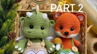 Professional Crochet Dinosaur Lesson &ndash; Start to Finish🦖✨