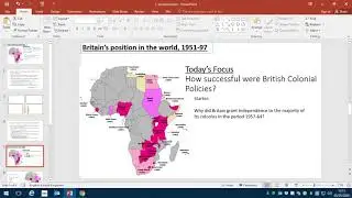 The decolonisation of the British Empire