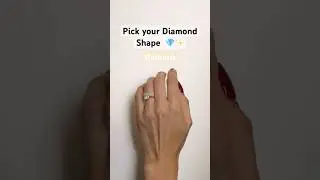 Pick your diamond shape 🤩💎✨ #diamondshape #diamondringsforwomen #engagementring #luxurydiamonds