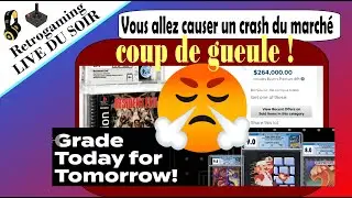 Live du soir - RETROGAMING - Vous allez causer un Crash du March&eacute;