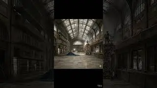 Abandoned Train Station &rarr; Cinematic Revival ✨ #restoration #beforeafter #abandoned