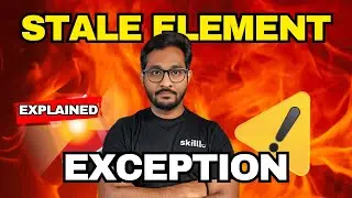 How to Handle StaleElementReferenceException in Selenium Java | Selenium Interview Question