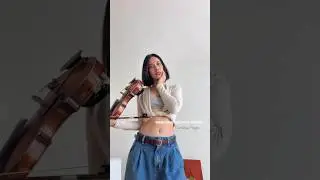 As&iacute; ensaya la violinista de Nodal&hellip; #christiannodal #nodal #violin