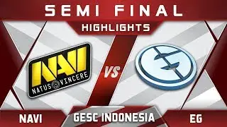 NaVi vs EG Semi Final GESC Indonesia 2018 Minor Highlights Dota 2