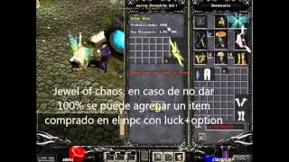 Como crear y evolucionar alas Mu 97d+99i