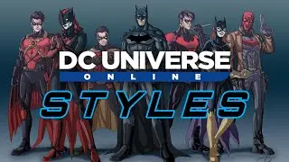 DCUO - Batfamily Styles