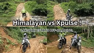 Himalayan 450 vs Xpulse 200 Rally !!! | Lakshmi Estate off-roading.