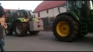 Traktor seil ziehen