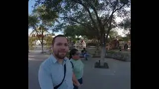 Llegando a la plaza principal del centro de Reynosa 27/Diciembre/2025