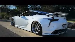 Lexus LC500 Bagged Built By Dreworkz | Cinematic