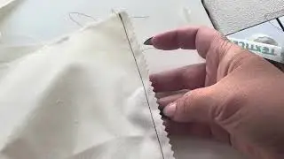 ✨ Quick and Easy Seam Finishing with Pinking Shears