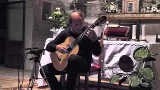 Massimo Agostinelli plays live John Dowland: Melancholy Galliard and Allemande